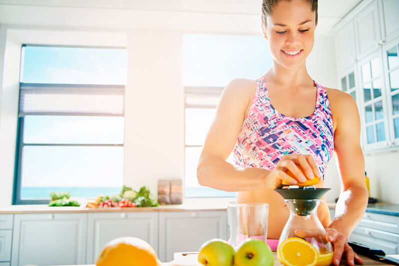 Frisch gepresste Säfte können bei richtiger Ernährung zur Gewichtsreduktion konsumiert werden